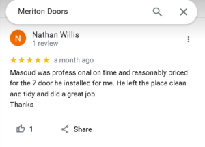 Meriton door reviews