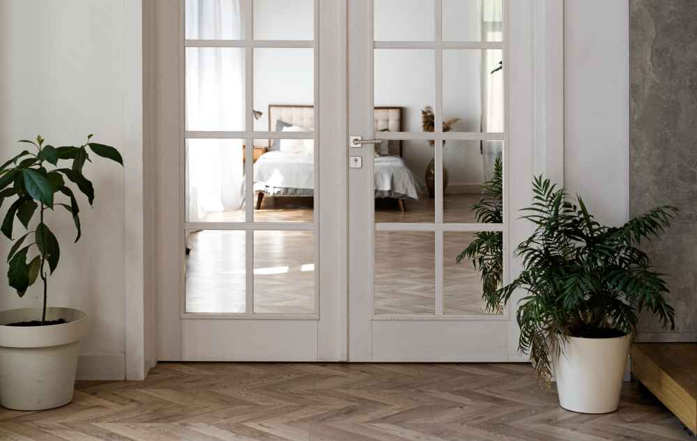 Internal French doors in Point piper