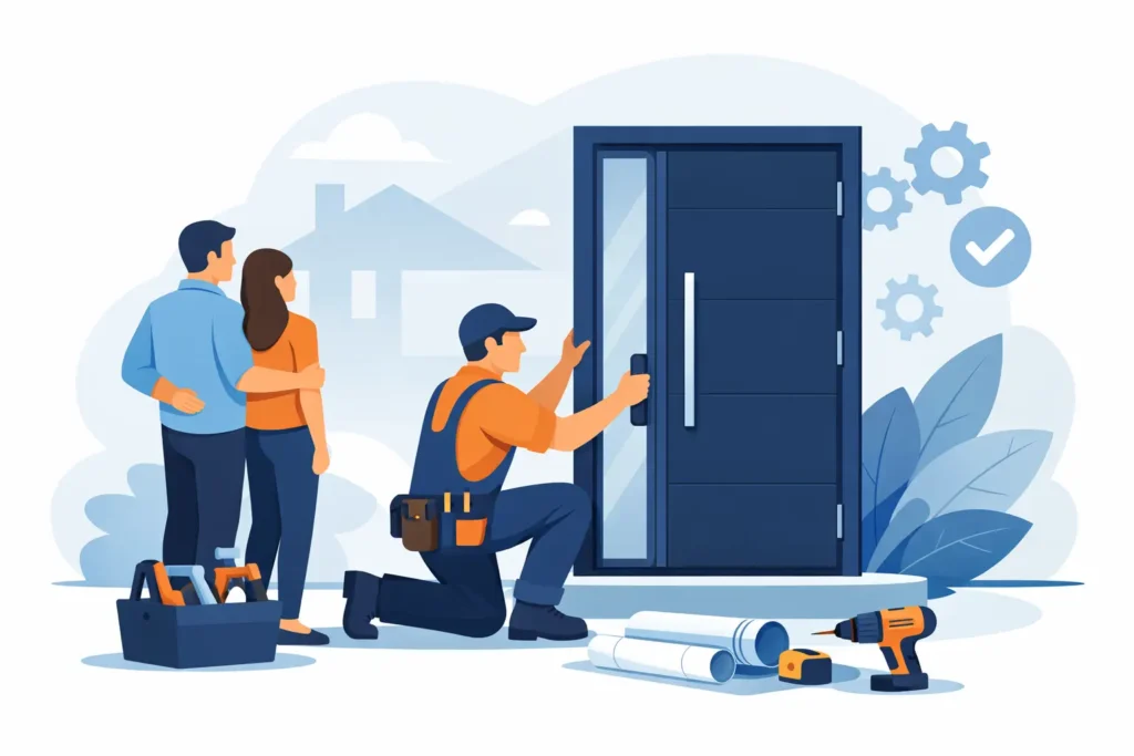 Entrance Door Supply and Install Done Right