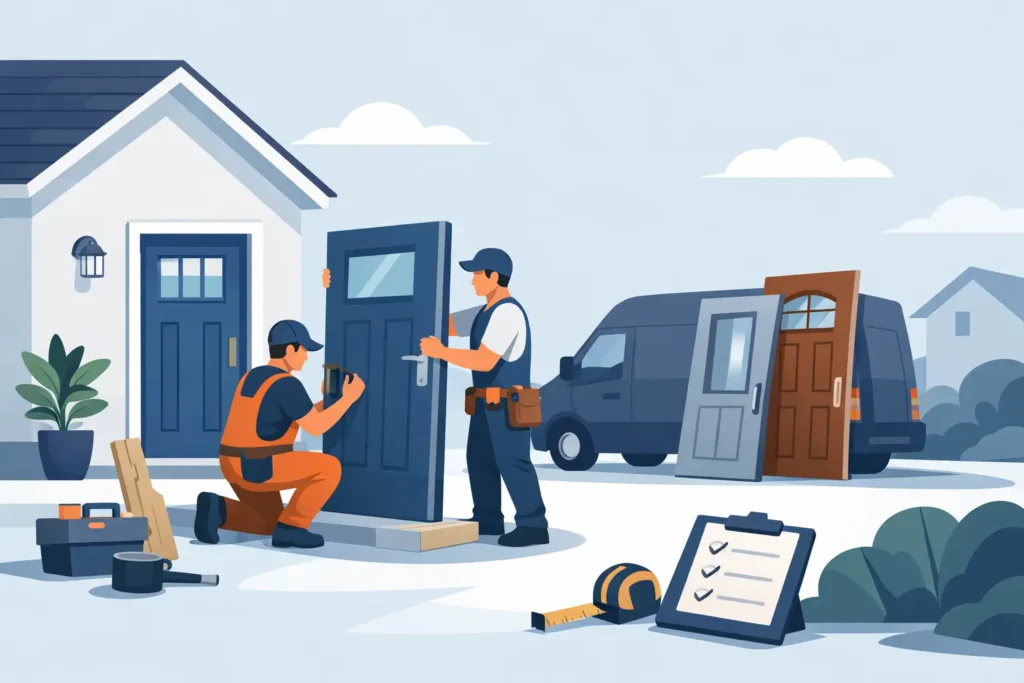 Exterior Door Supply and Fit Done Right