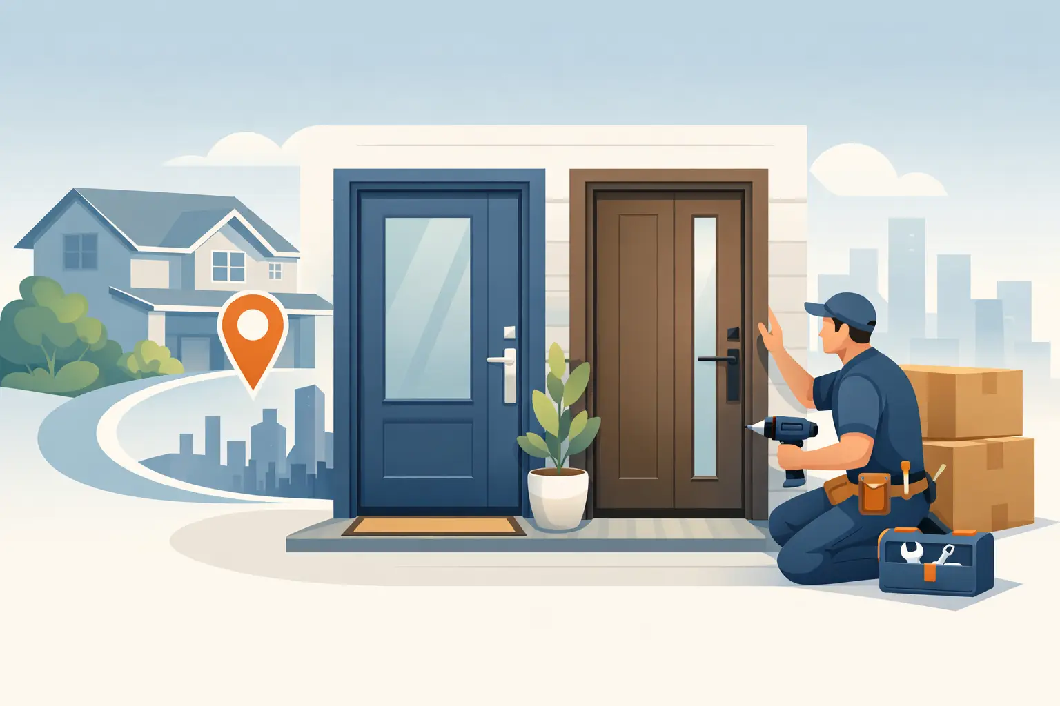 Front Door Supply and Install Near Me