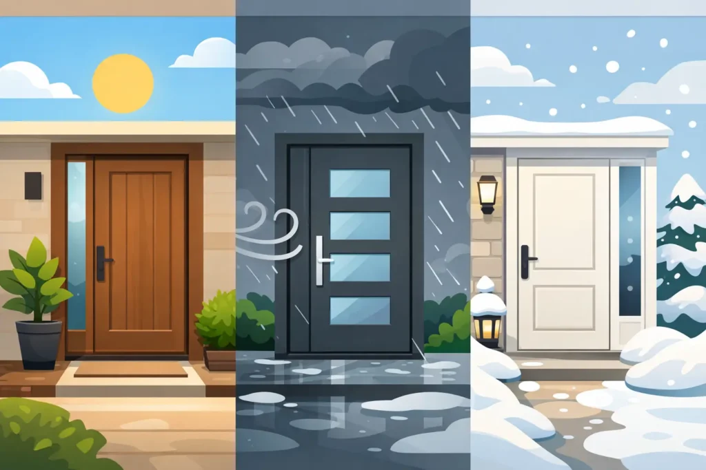 Best Entry Doors for Weather Exposure at Home