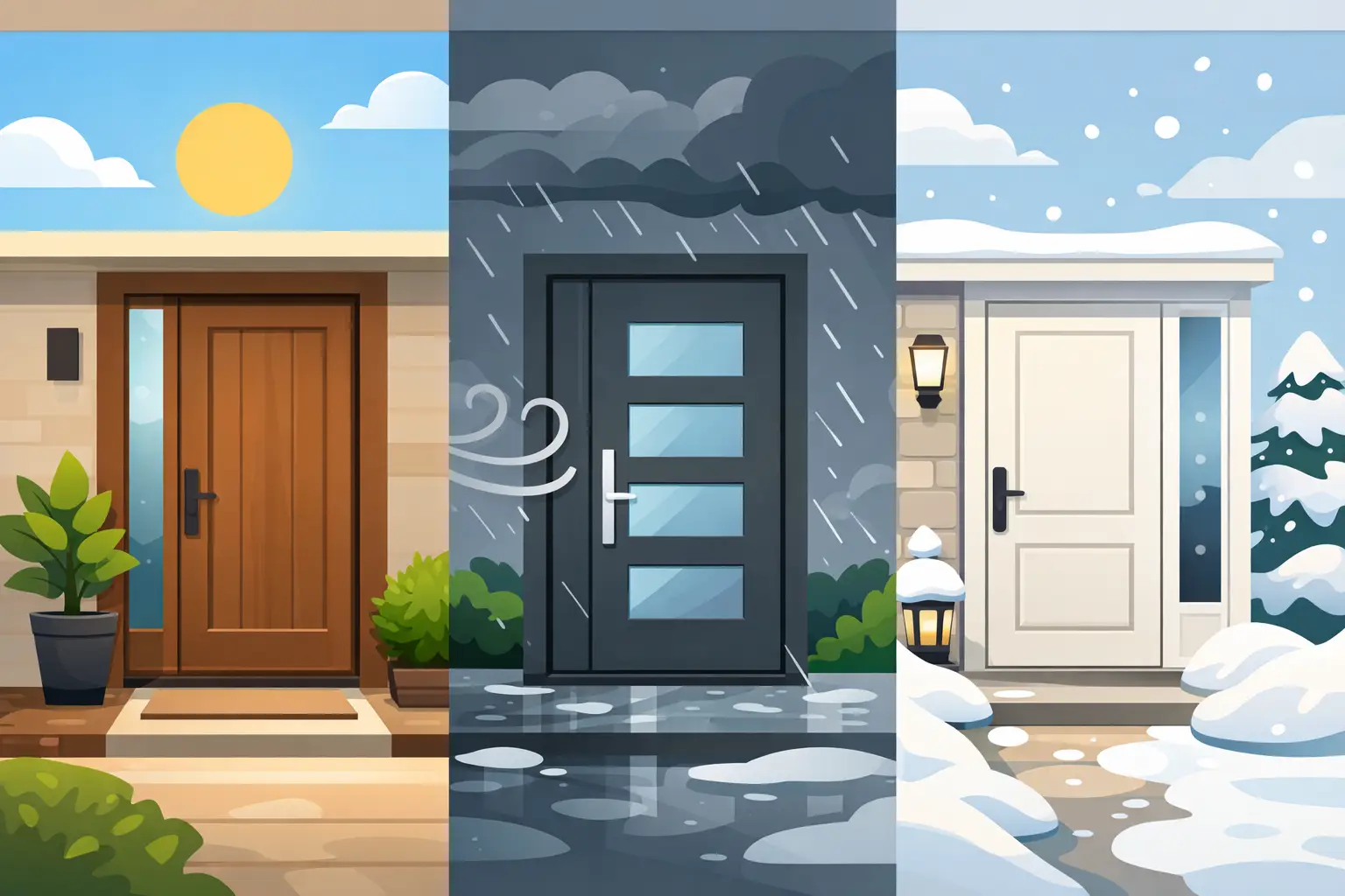 Best Entry Doors for Weather Exposure at Home