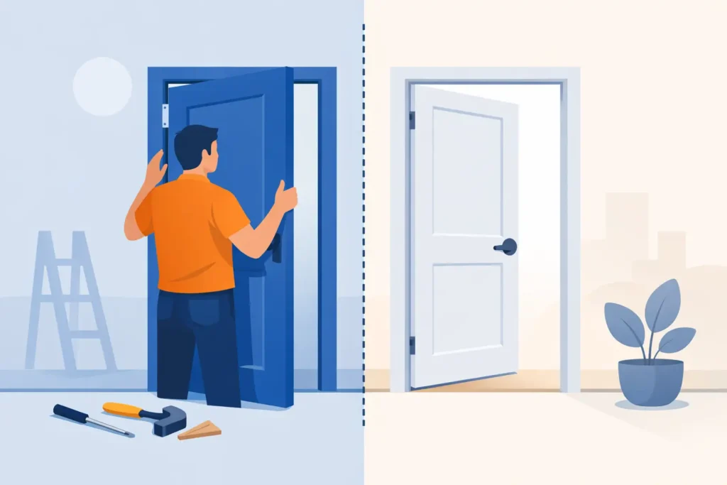 Can You Replace a Door Without Changing the Frame?