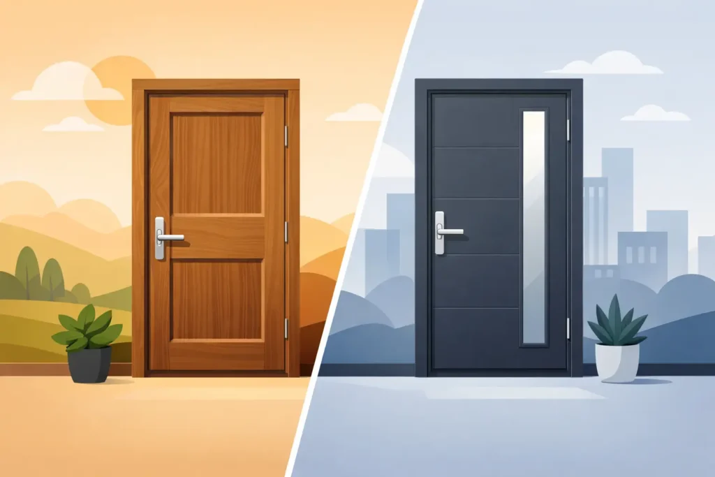 Timber vs Composite Doors: What to Choose