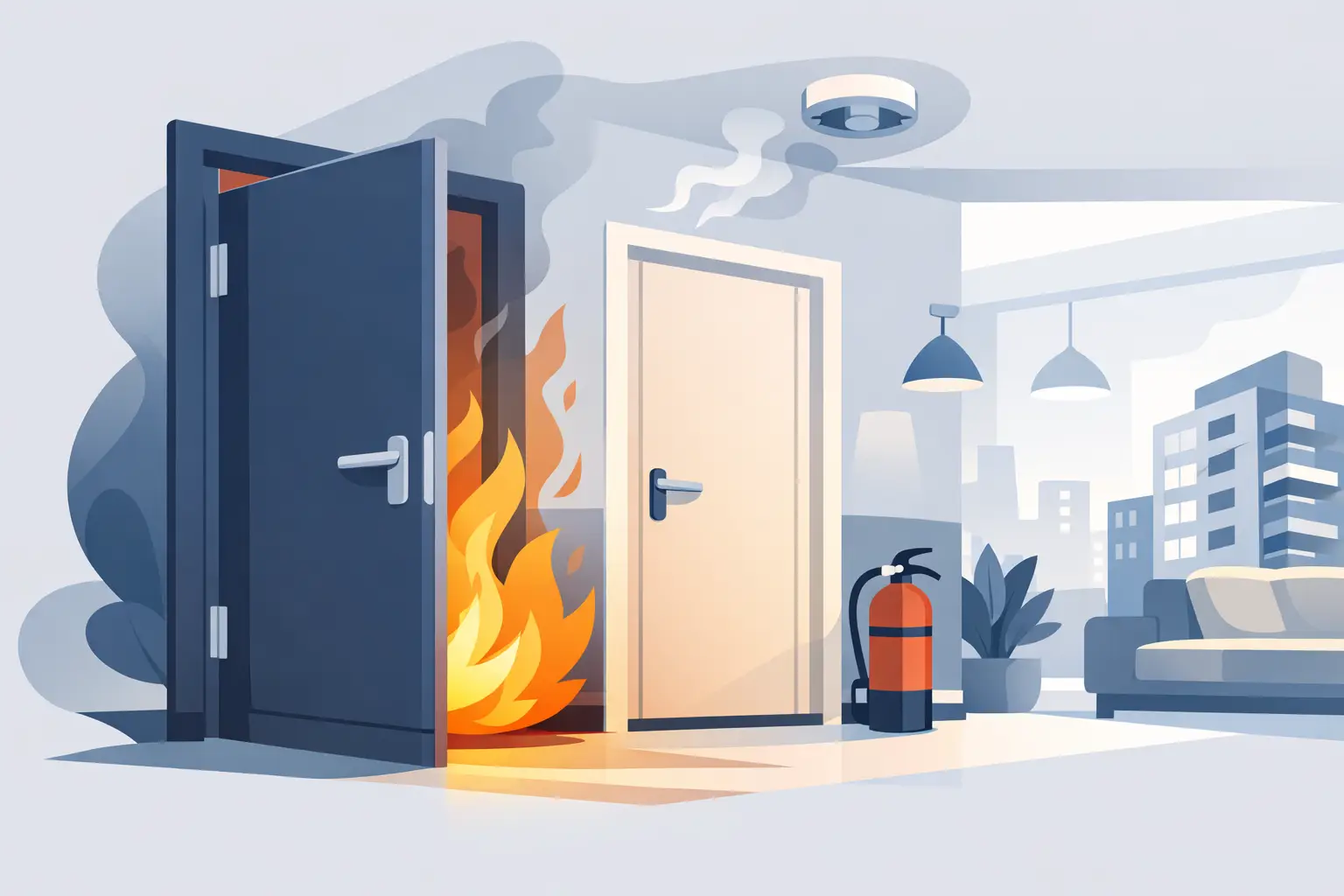 Fire Rated Internal Doors for Apartments