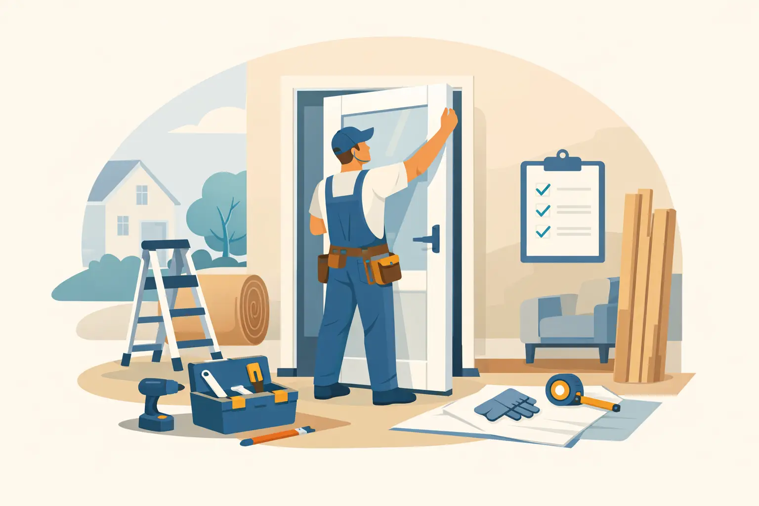 How to Prepare for Door Installation Day at Home