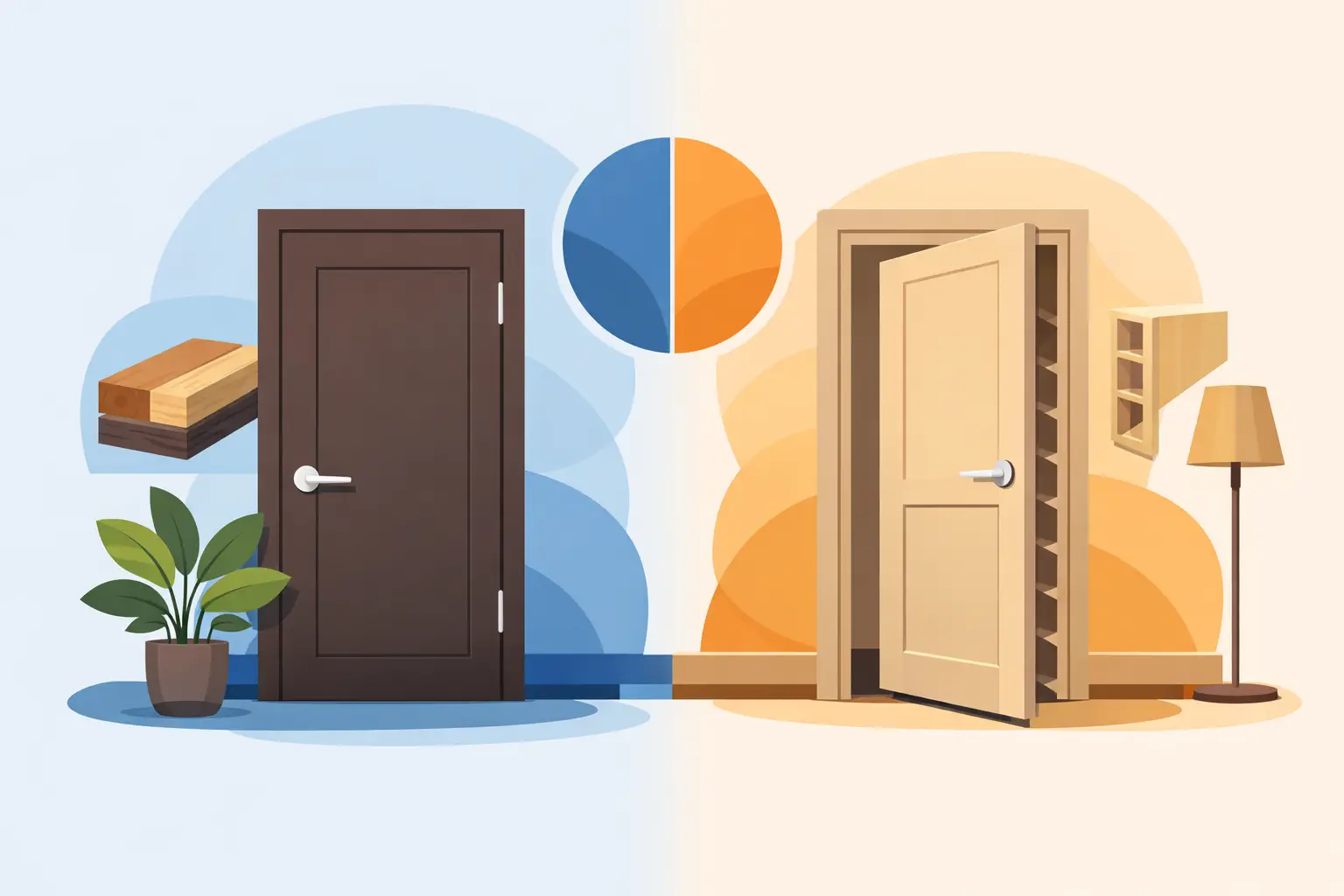 Solid Core vs Hollow Core Doors: Which Fits?
