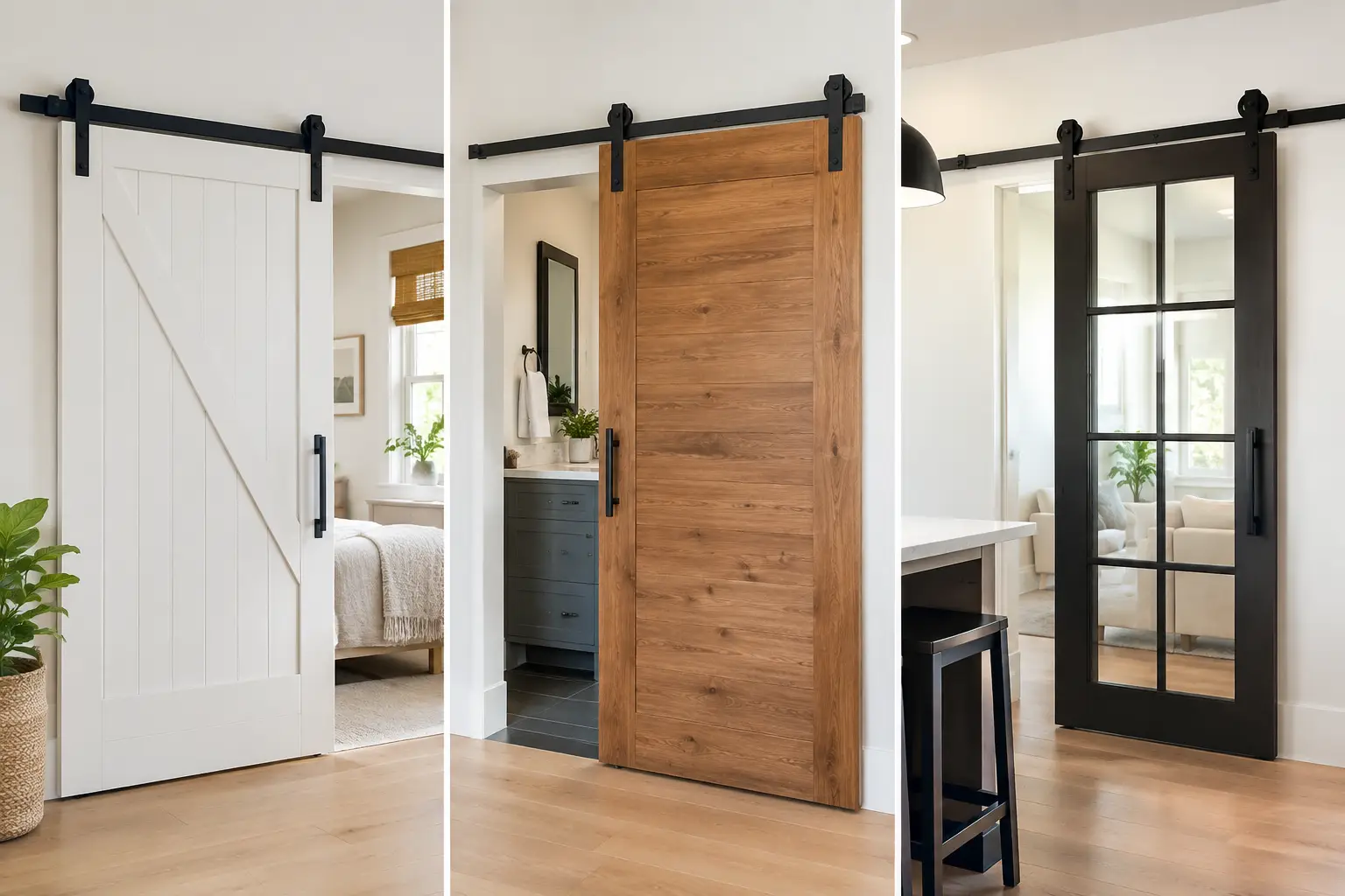 Best Barn Door Styles for Small Spaces at Home