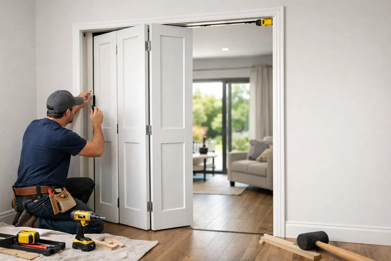 How to Fit Bifold Doors With a Professional Finish