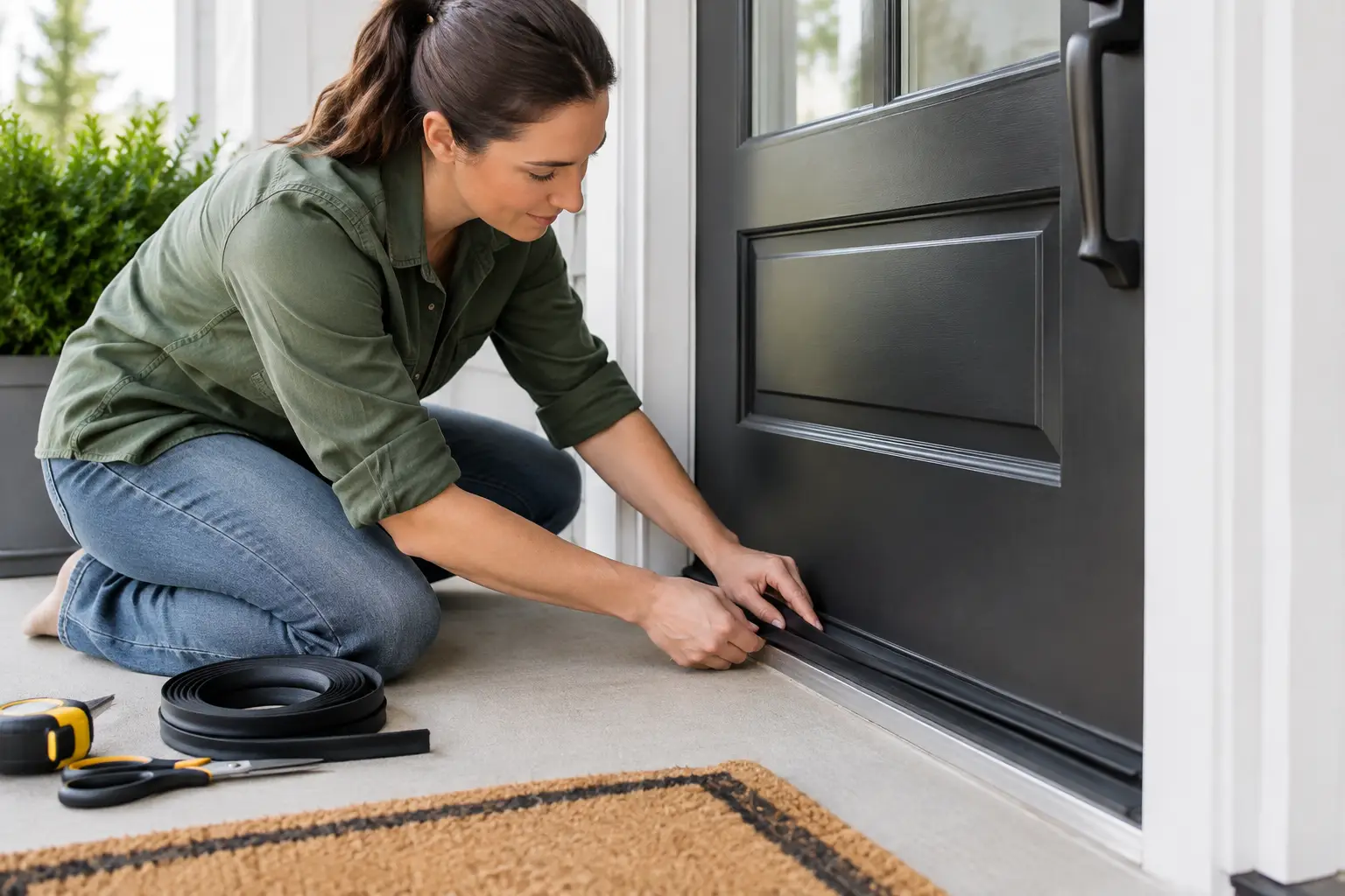 How to Seal Exterior Doors for a Tighter Home